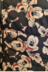 Prešívaná vesta s kapucňou s potlačou Mickey